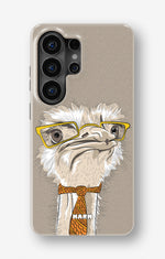 Samsung Galaxy S26 Ultra Tough Case – Hipster Ostrich - View 1