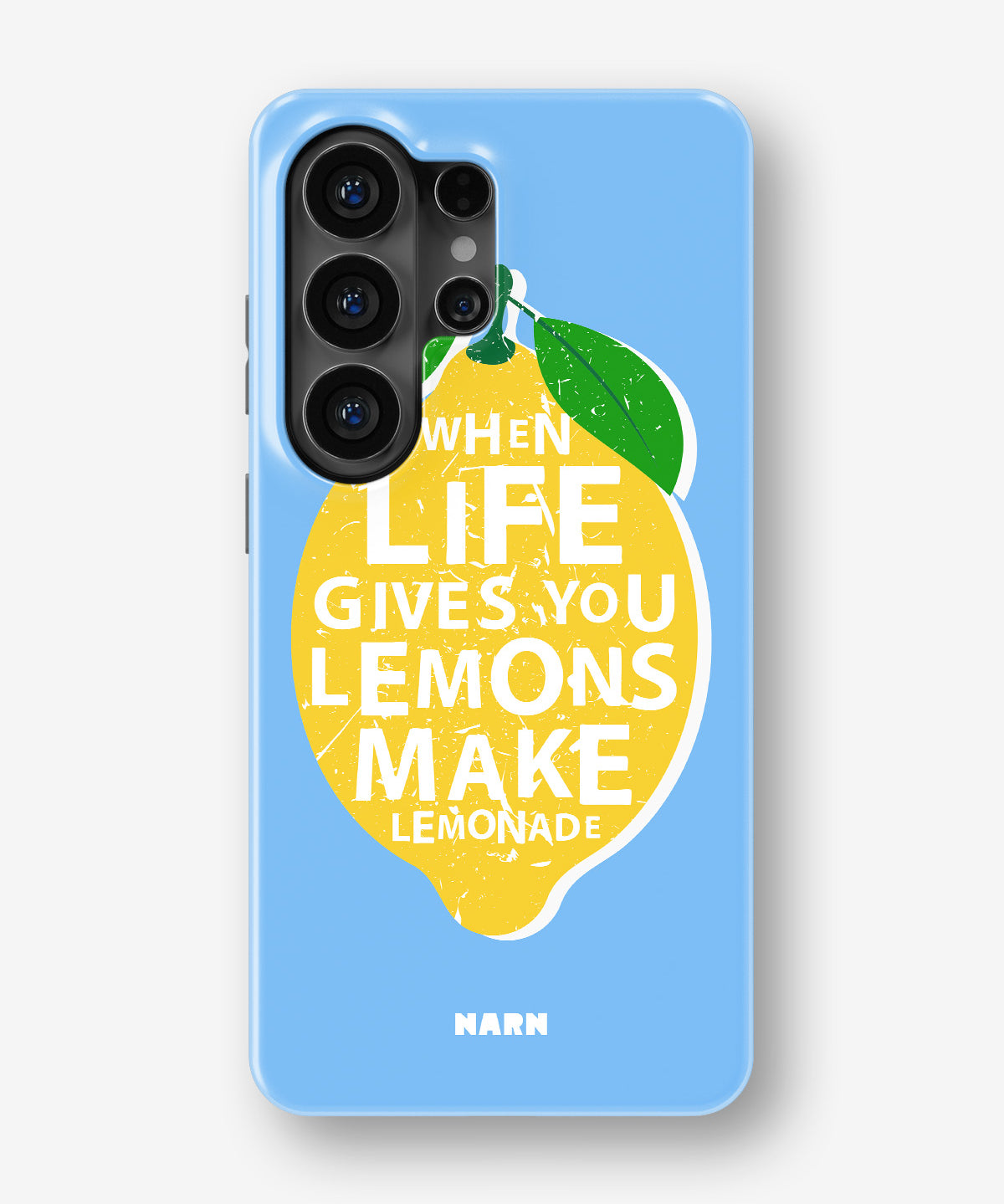Samsung Galaxy S26 Ultra Tough Case – Lemon Quote - View 1