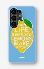 Samsung Galaxy S26 Ultra Tough Case – Lemon Quote - View 1