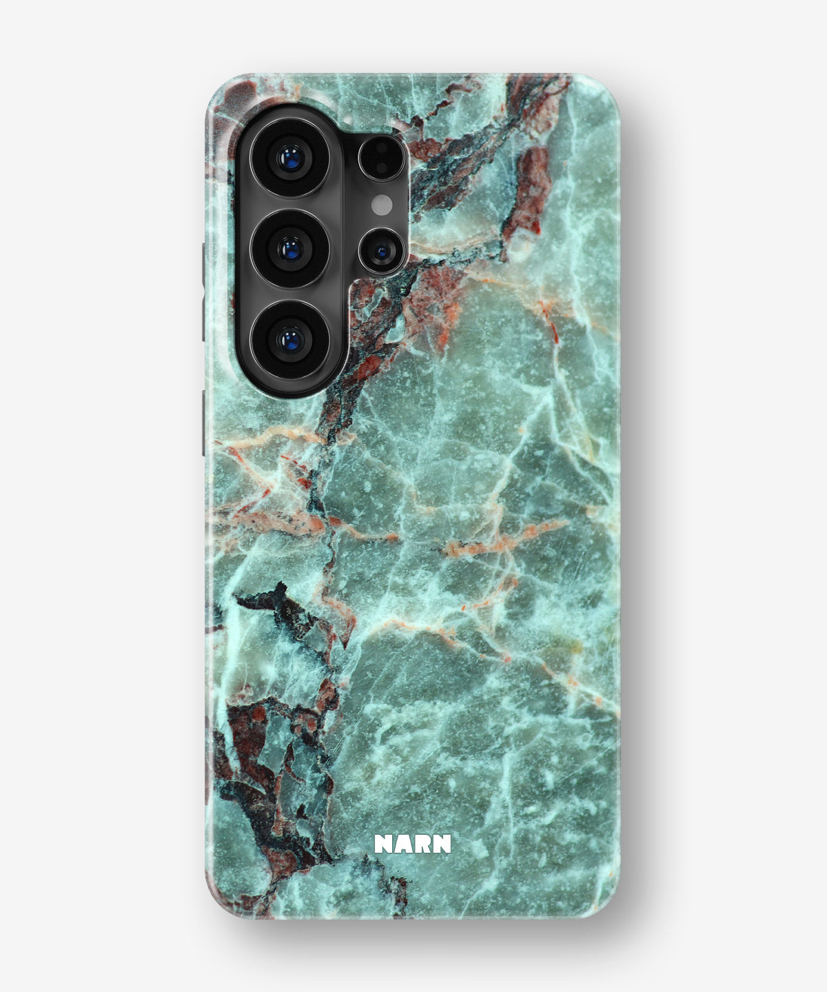 Samsung Galaxy S26 Ultra Tough Case – Green Marble - View 1