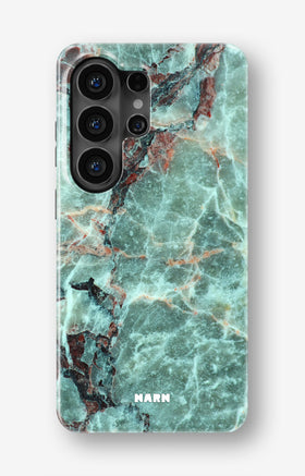 Samsung Galaxy S26 Ultra Tough Case – Green Marble - View 1