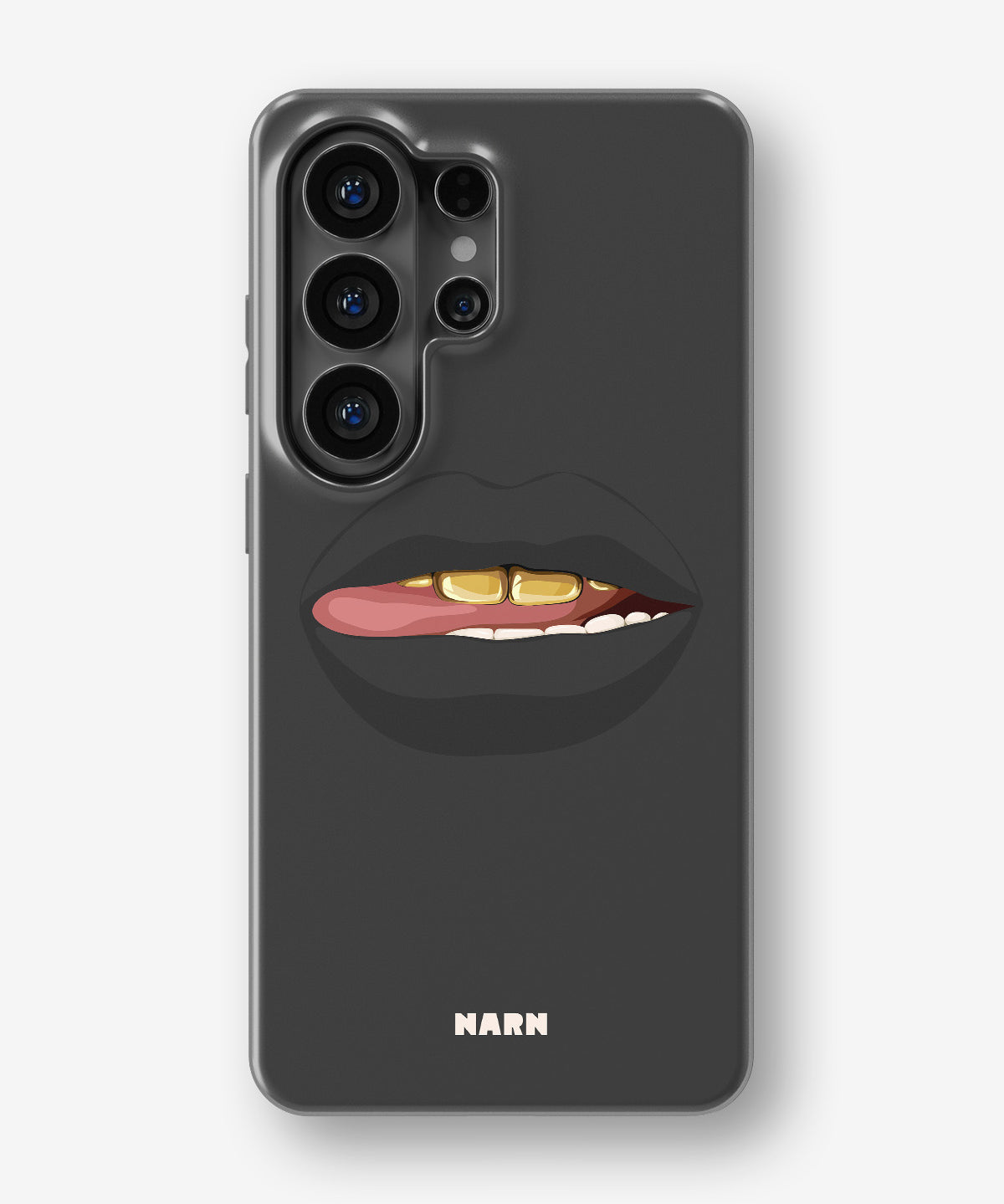 Samsung Galaxy S26 Ultra Tough Case – Golden Lips - View 1