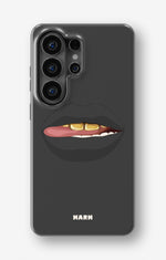Samsung Galaxy S26 Ultra Tough Case – Golden Lips - View 1