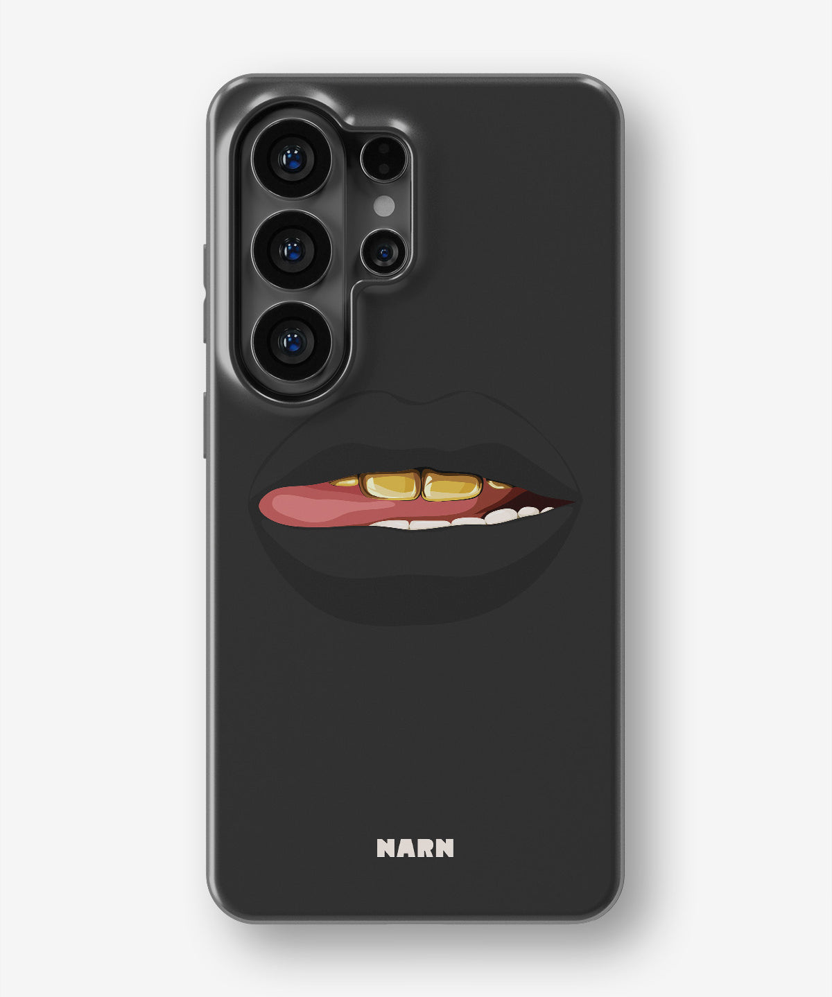 Samsung Galaxy S26 Ultra Tough Case – Golden Lips - View 1