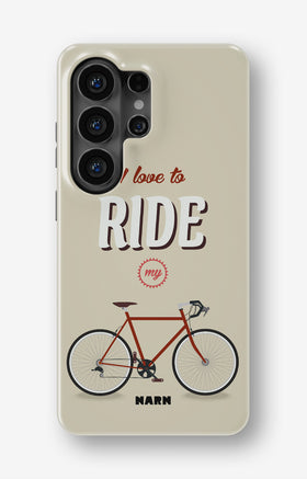 Samsung Galaxy S26 Ultra Tough Case – Ride My Bicycle - View 1