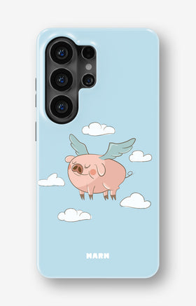 Samsung Galaxy S26 Ultra Tough Case – Dreamy Pig - View 1