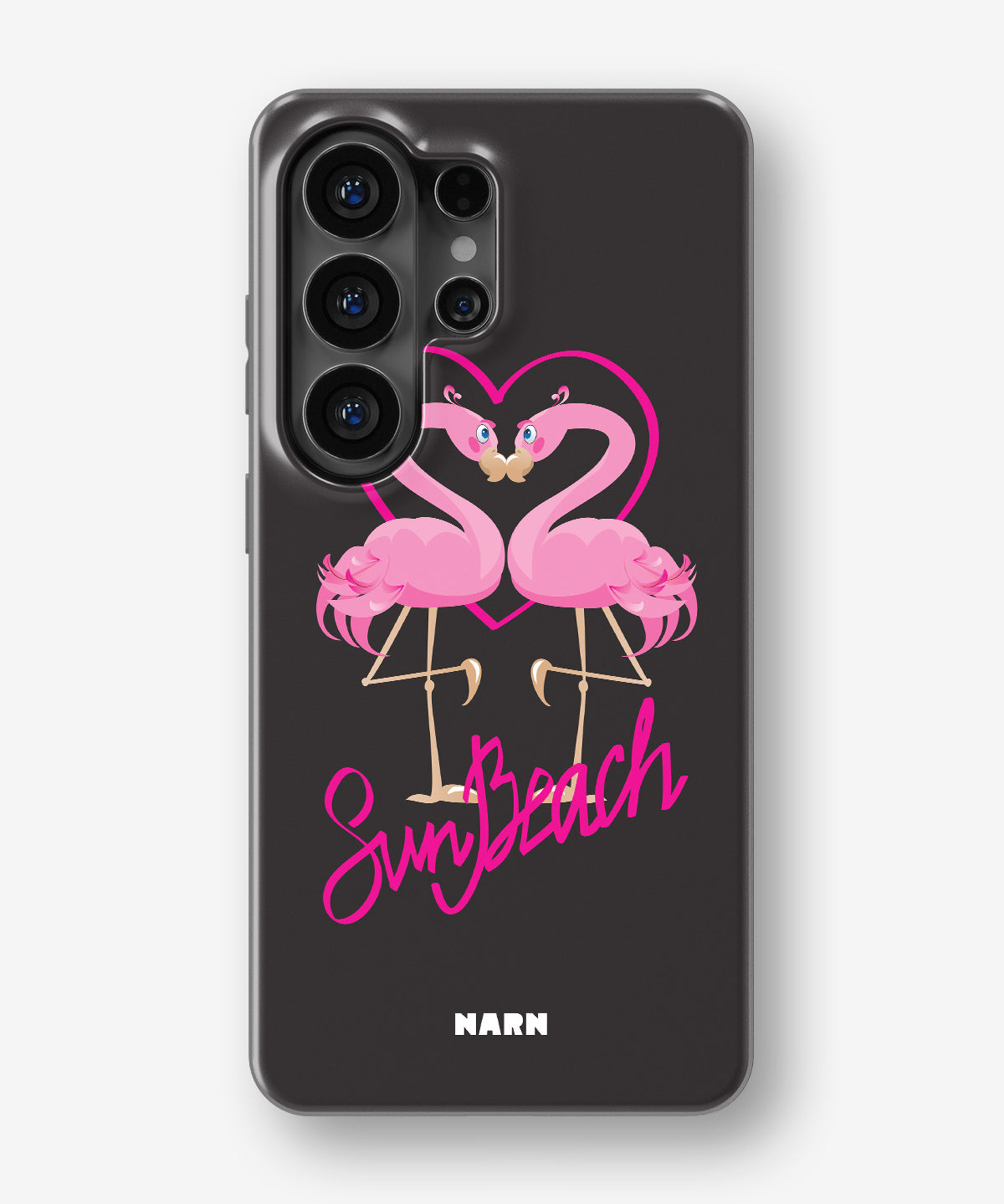 Samsung Galaxy S26 Ultra Tough Case – Beach Flamingo - View 1