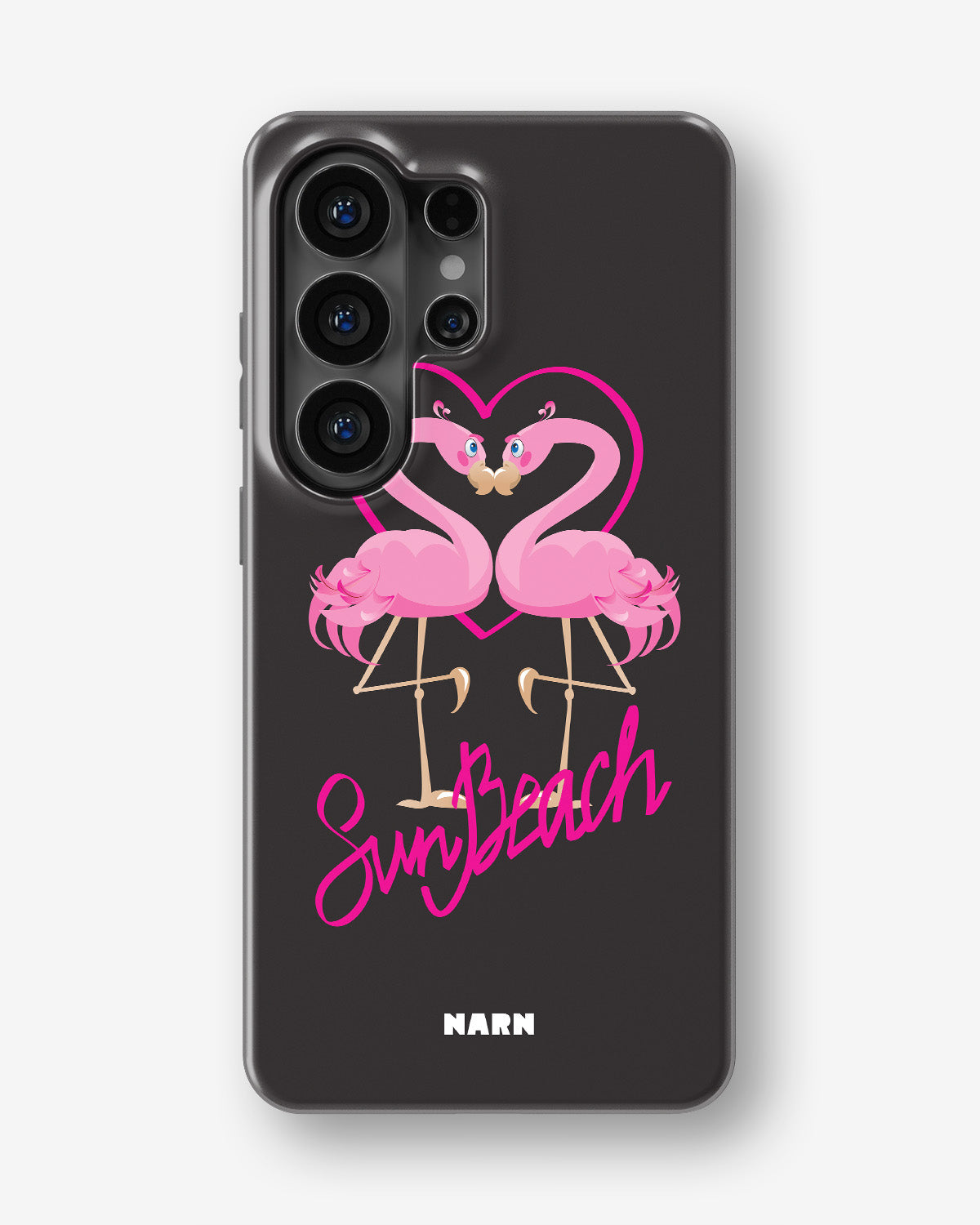 Samsung Galaxy S26 Ultra Tough Case – Beach Flamingo - View 1