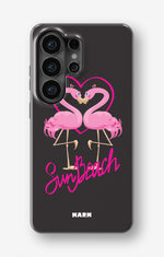 Samsung Galaxy S26 Ultra Tough Case – Beach Flamingo - View 1