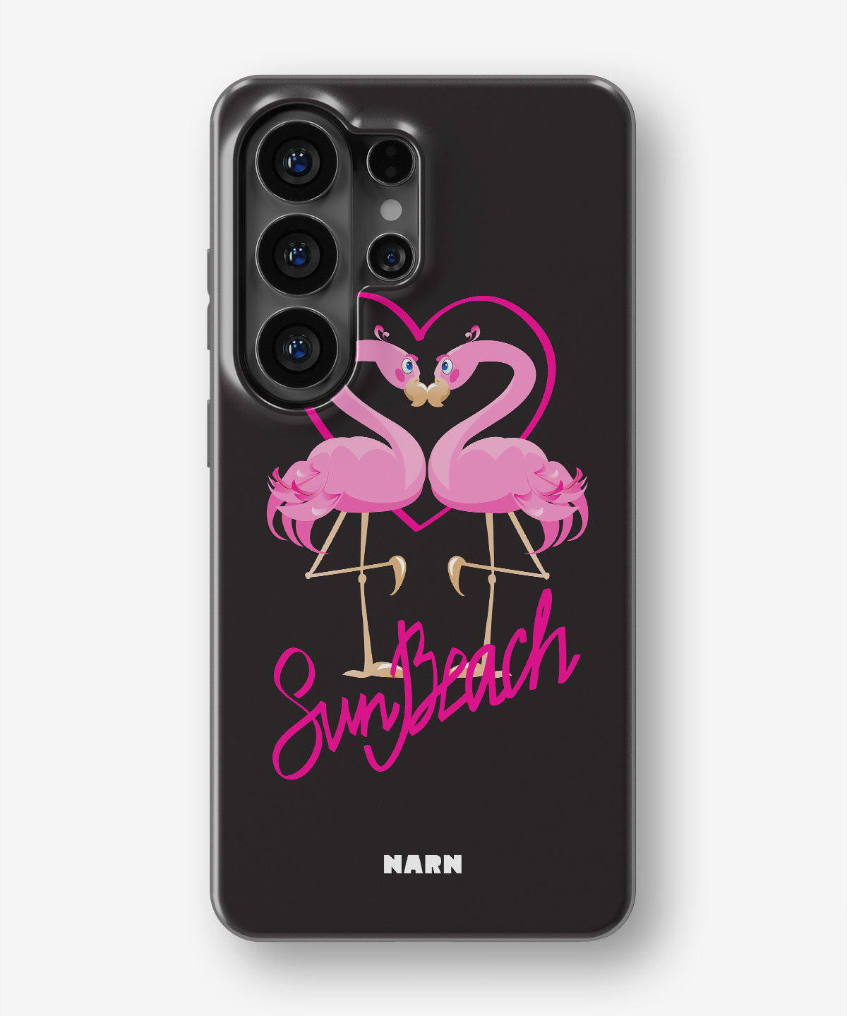 Samsung Galaxy S26 Ultra Tough Case – Beach Flamingo - View 1