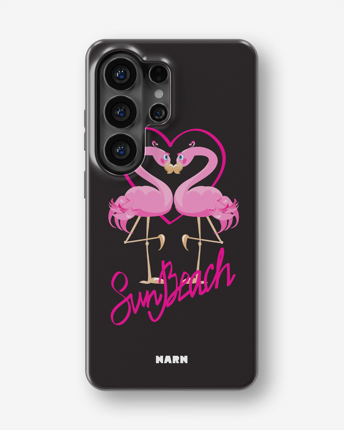 Samsung Galaxy S26 Ultra Tough Case – Beach Flamingo - View 1