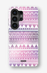 Samsung Galaxy S26 Ultra Tough Case – Purple Aztec - View 1