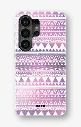 Samsung Galaxy S26 Ultra Tough Case – Purple Aztec - View 1