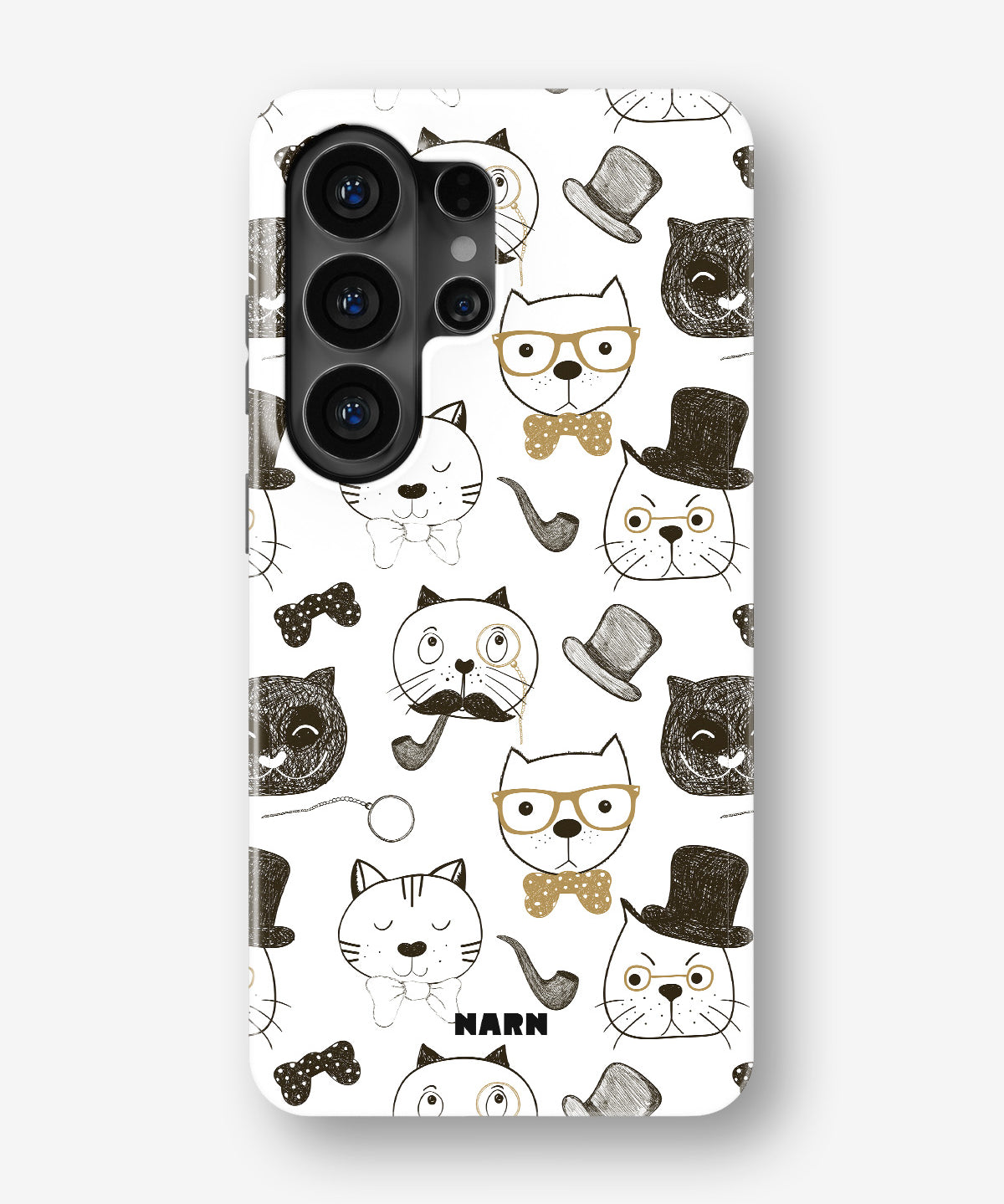 Samsung Galaxy S26 Ultra Tough Case – Cartoon Cats - View 1