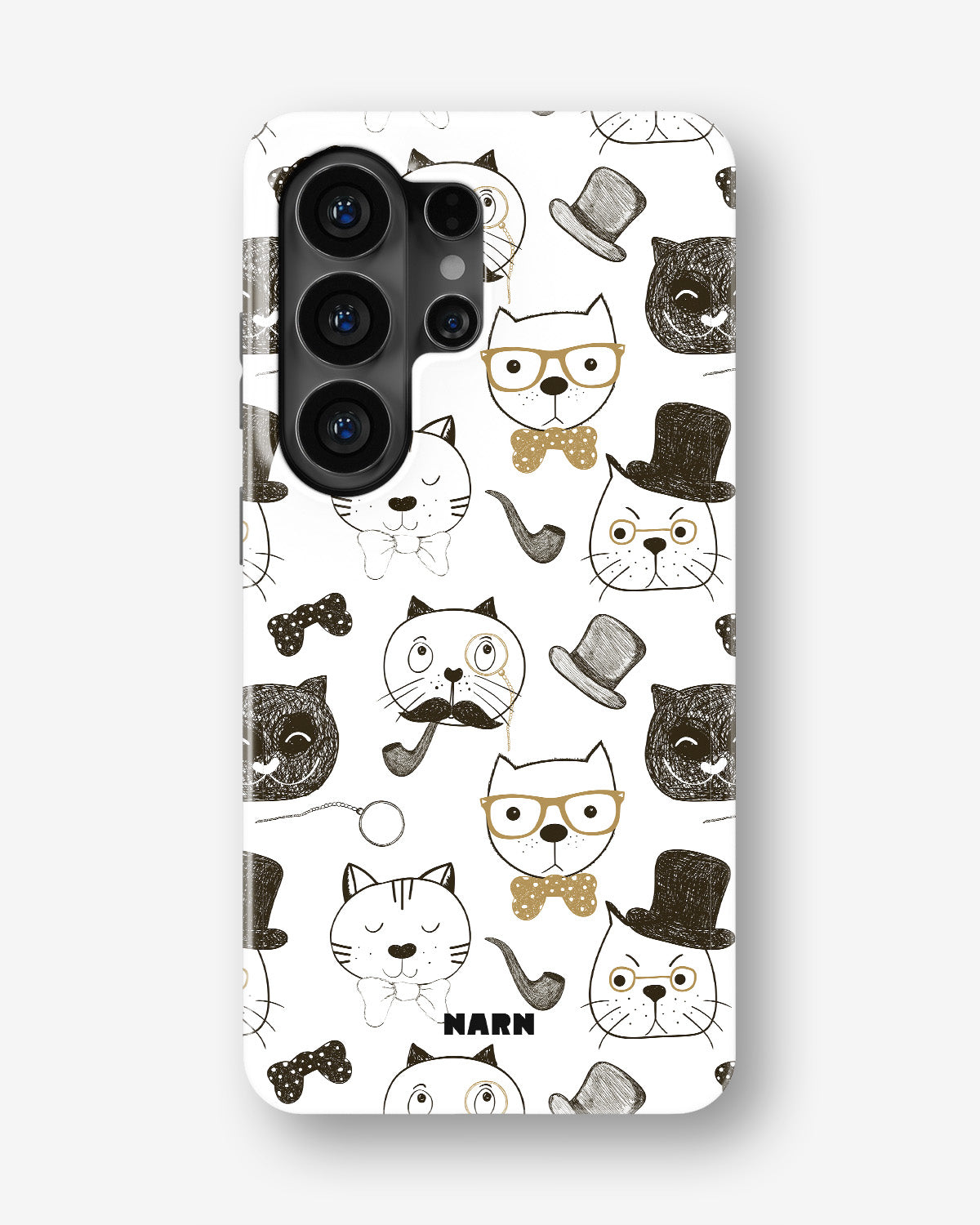 Samsung Galaxy S26 Ultra Tough Case – Cartoon Cats - View 1