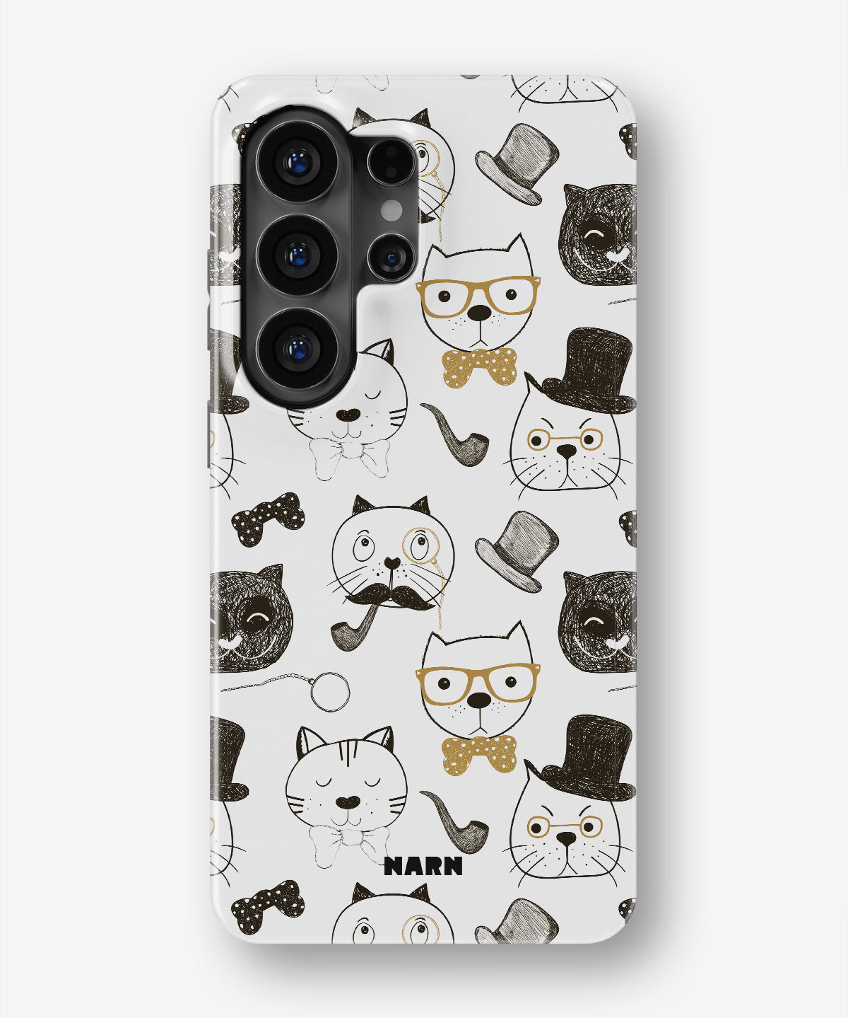 Samsung Galaxy S26 Ultra Tough Case – Cartoon Cats - View 1