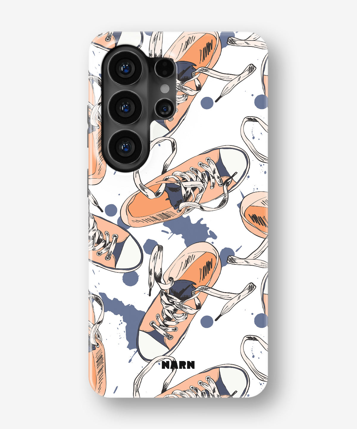 Samsung Galaxy S26 Ultra Tough Case – Apricot Sneakers - View 1
