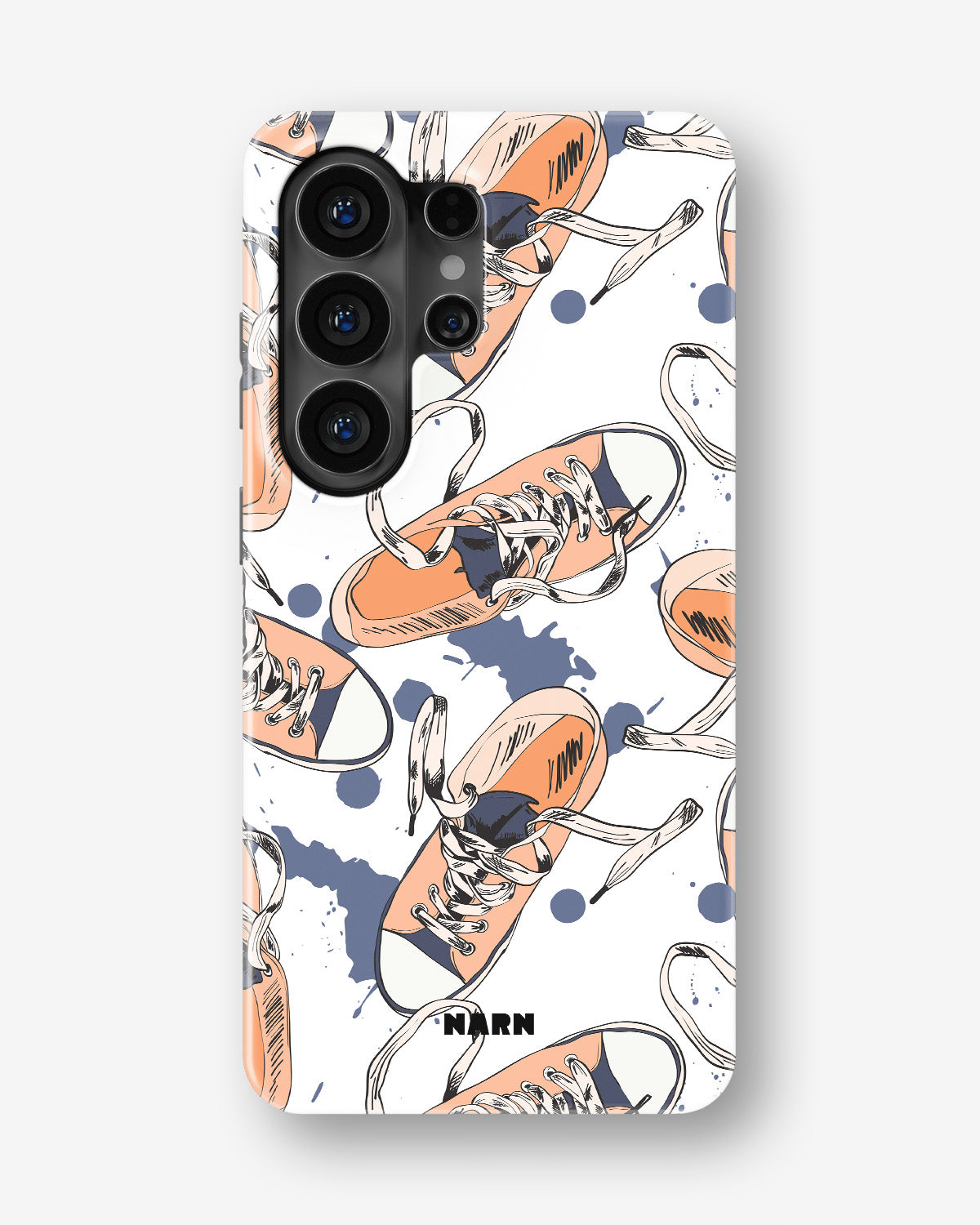 Samsung Galaxy S26 Ultra Tough Case – Apricot Sneakers - View 1