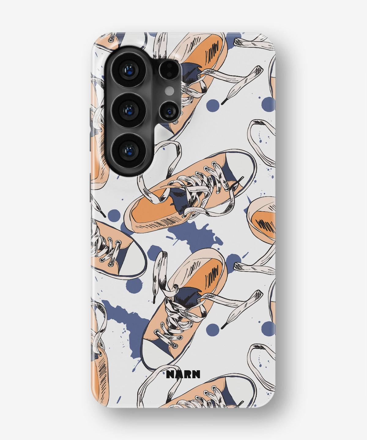 Samsung Galaxy S26 Ultra Tough Case – Apricot Sneakers - View 1