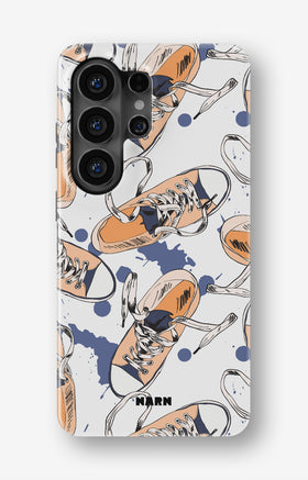 Samsung Galaxy S26 Ultra Tough Case – Apricot Sneakers - View 1