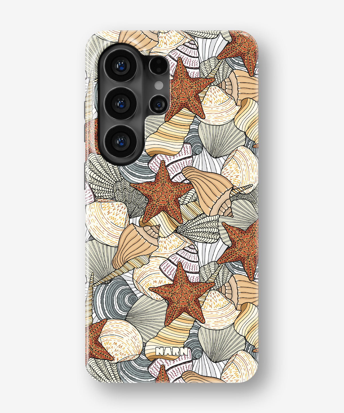 Samsung Galaxy S26 Ultra Tough Case – Sea Shells - View 1