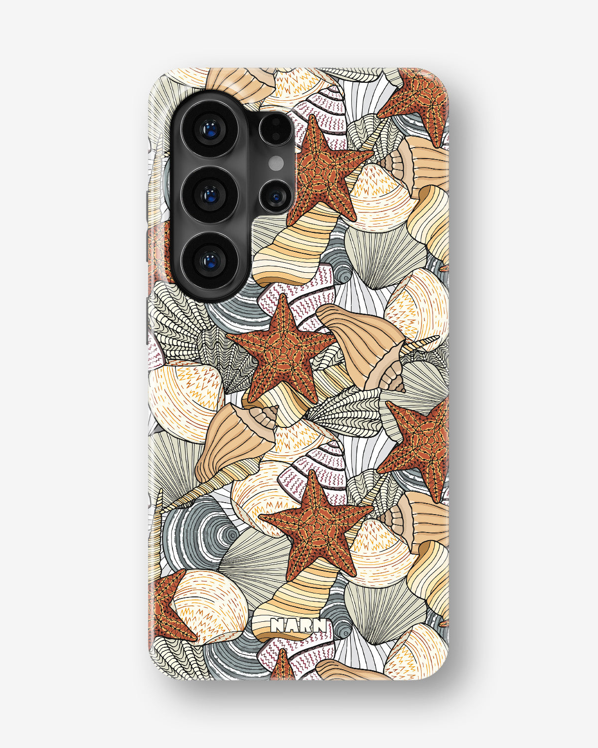 Samsung Galaxy S26 Ultra Tough Case – Sea Shells - View 1