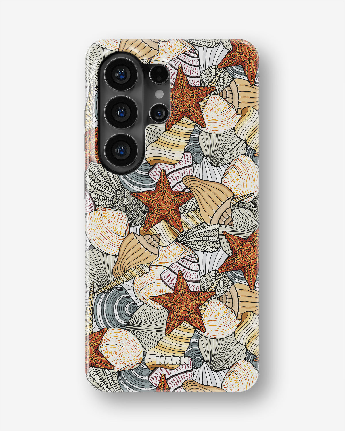 Samsung Galaxy S26 Ultra Tough Case – Sea Shells - View 1