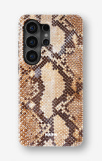 Samsung Galaxy S26 Ultra Tough Case – Brown Snakeskin - View 1