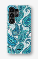 Samsung Galaxy S26 Ultra Tough Case – Turquoise Paisley - View 1