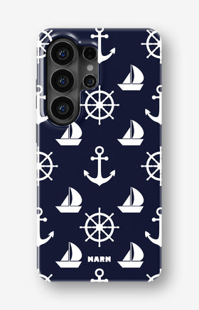 Samsung Galaxy S26 Ultra Tough Case – Deep Blue Voyage - View 1