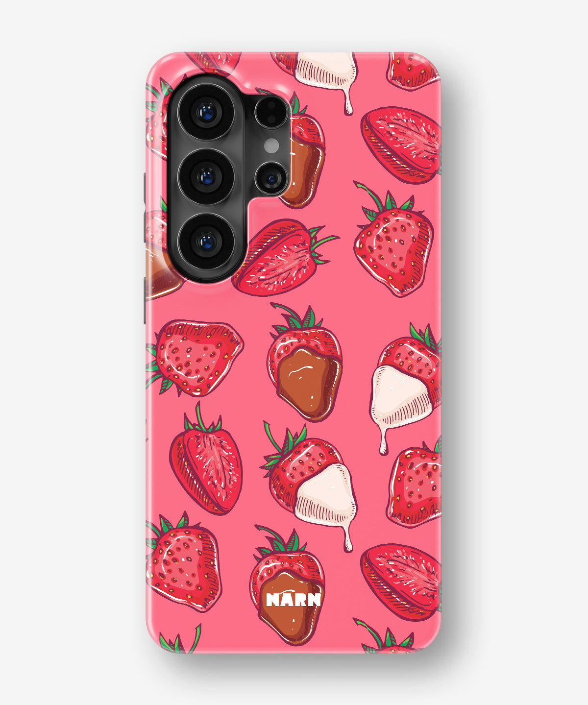 Samsung Galaxy S26 Ultra Tough Case – Strawberry Chocolate - View 1