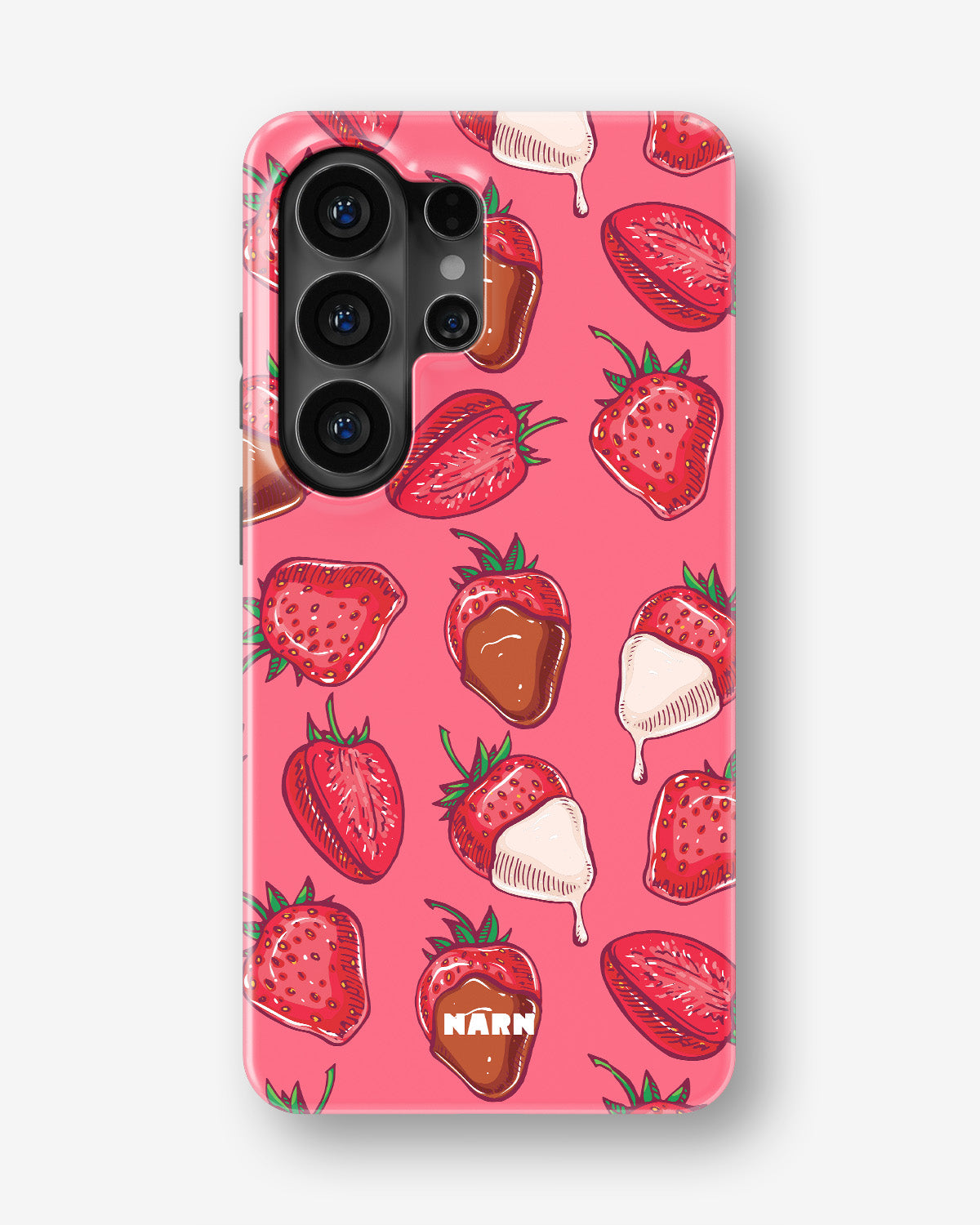 Samsung Galaxy S26 Ultra Tough Case – Strawberry Chocolate - View 1
