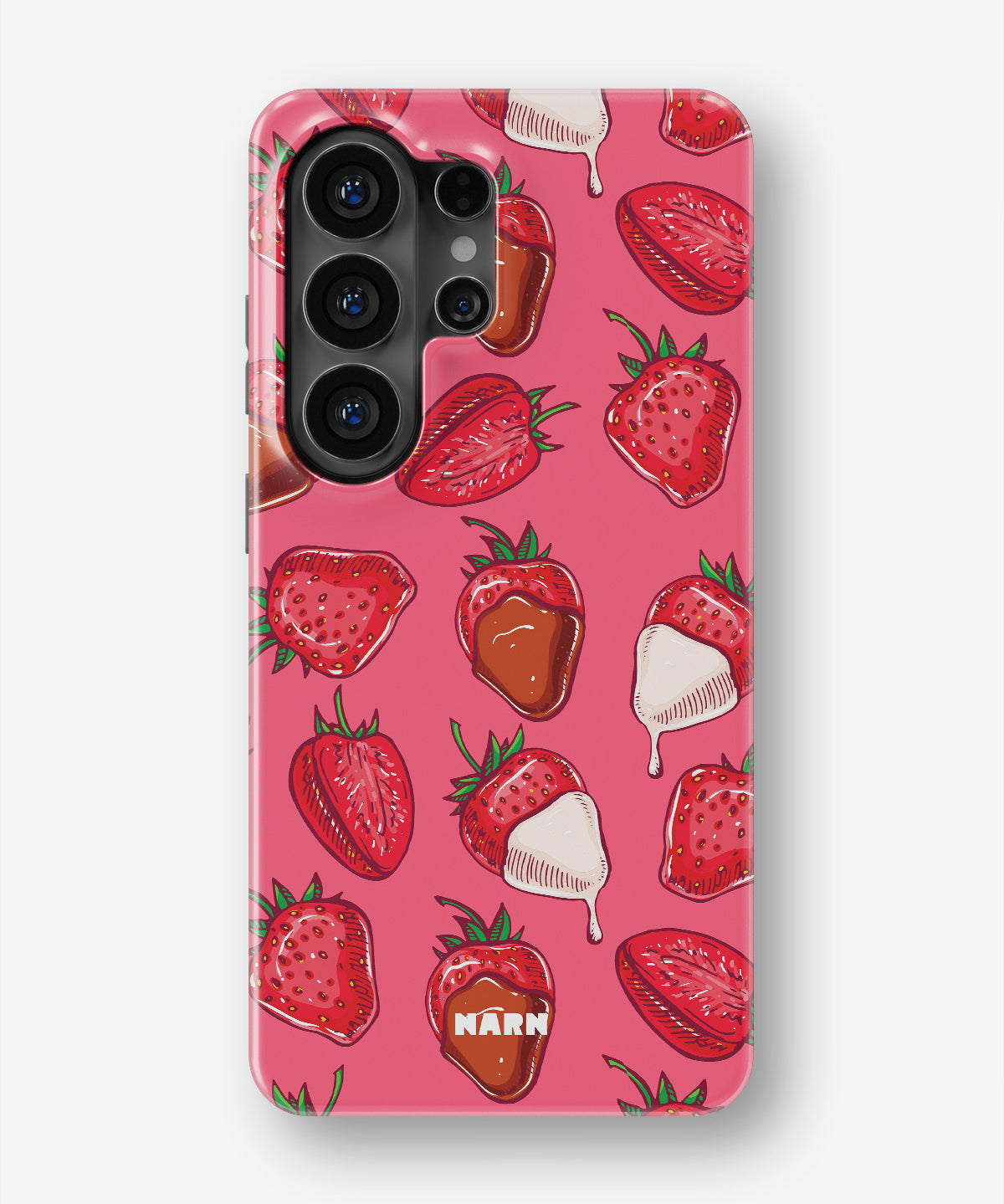 Samsung Galaxy S26 Ultra Tough Case – Strawberry Chocolate - View 1
