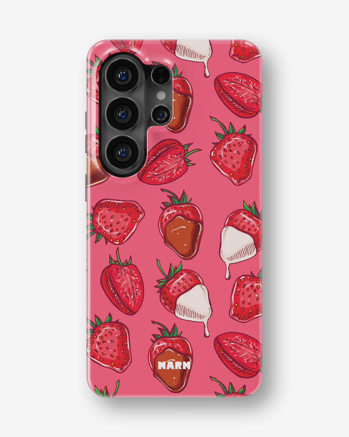 Samsung Galaxy S26 Ultra Tough Case – Strawberry Chocolate - View 1