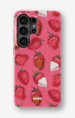 Samsung Galaxy S26 Ultra Tough Case – Strawberry Chocolate - View 1