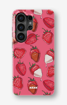 Samsung Galaxy S26 Ultra Tough Case – Strawberry Chocolate - View 1