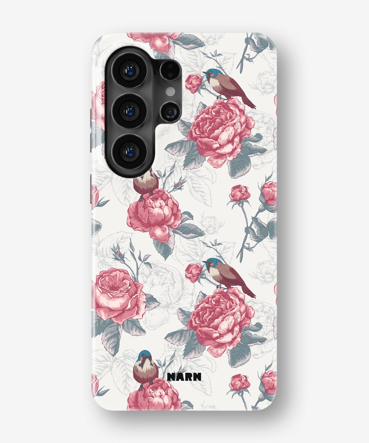 Samsung Galaxy S26 Ultra Tough Case – Birds Among Roses - View 1