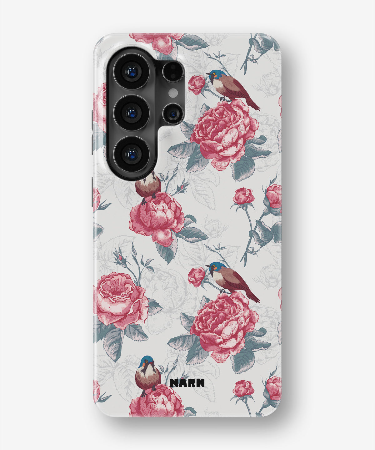Samsung Galaxy S26 Ultra Tough Case – Birds Among Roses - View 1