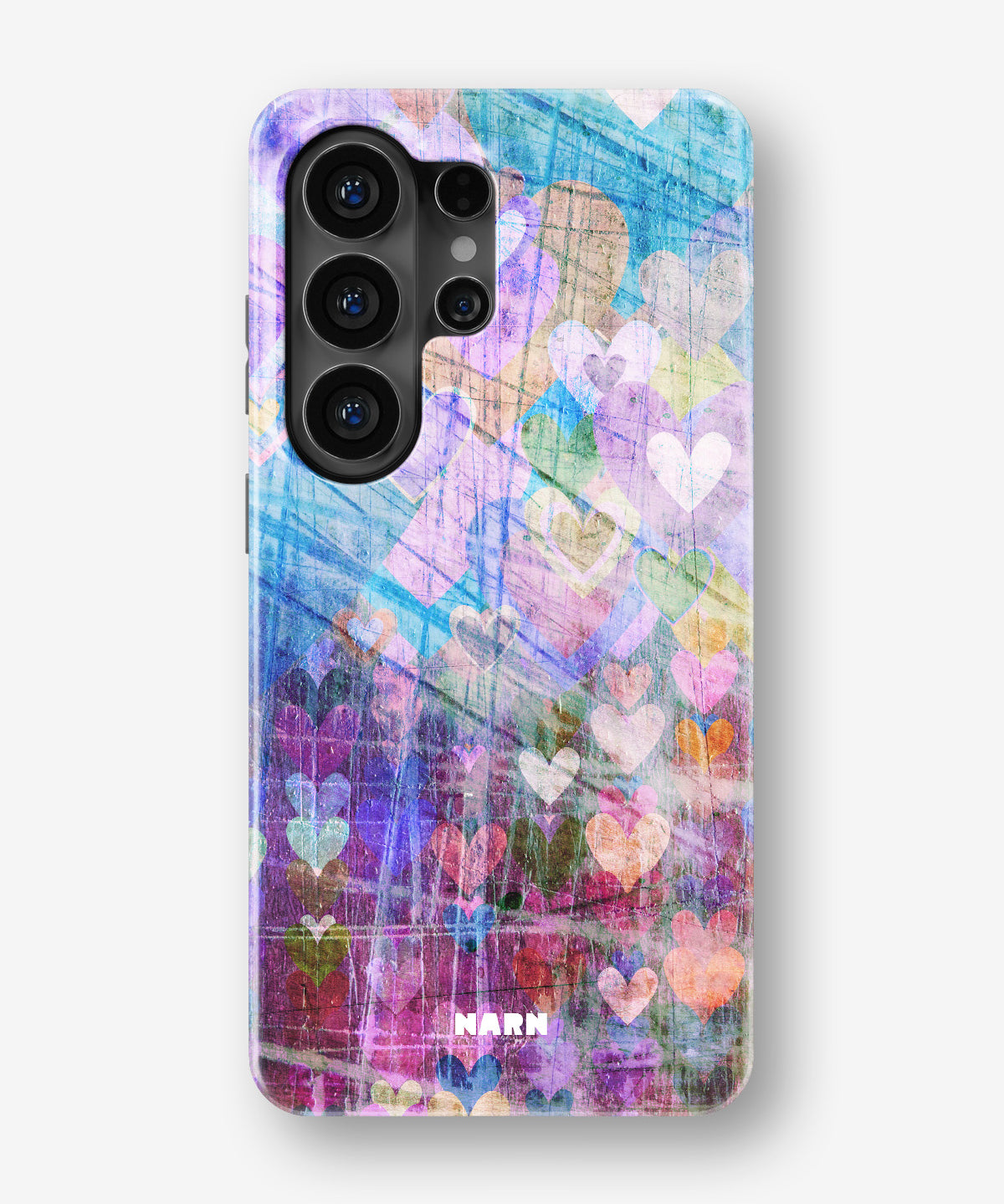 Samsung Galaxy S26 Ultra Tough Case – Purple Hearts - View 1