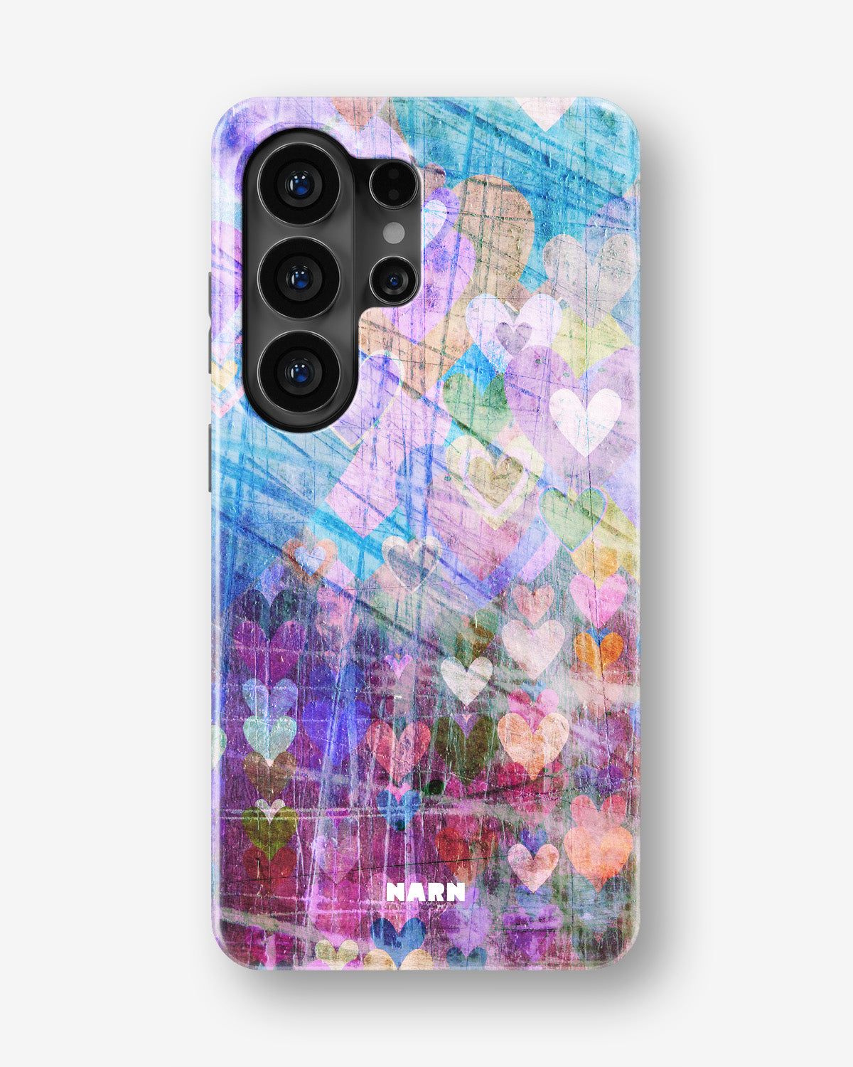 Samsung Galaxy S26 Ultra Tough Case – Purple Hearts - View 1