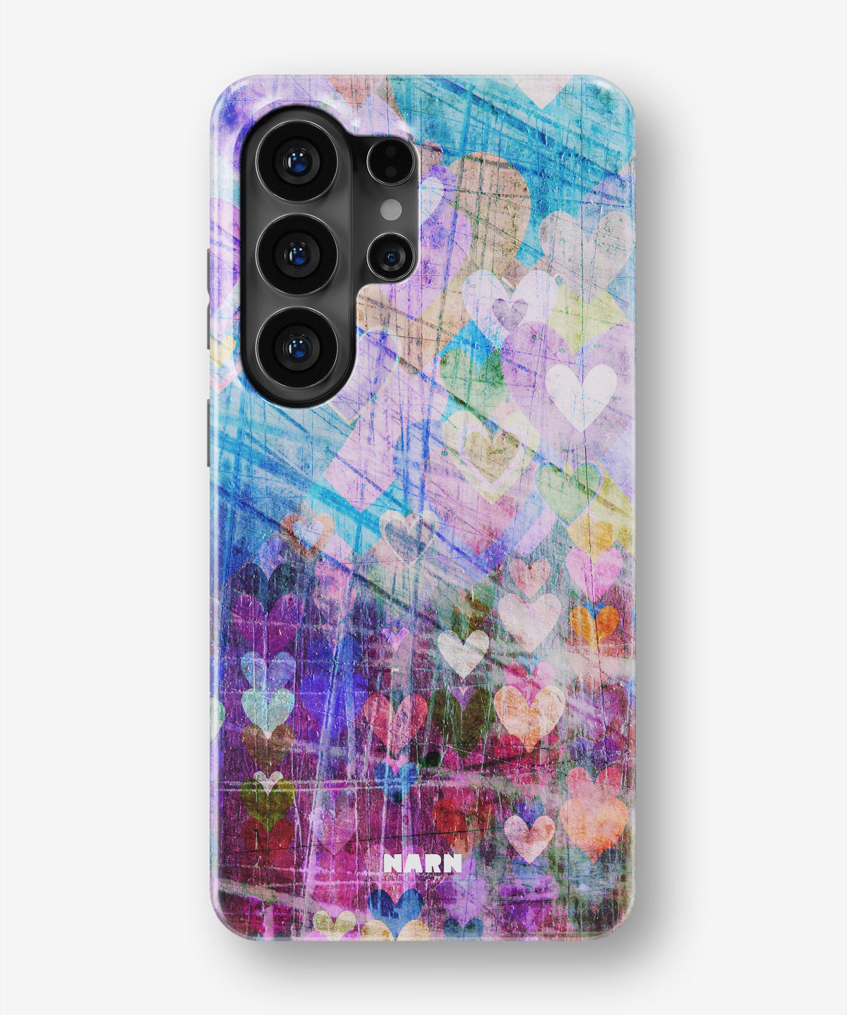 Samsung Galaxy S26 Ultra Tough Case – Purple Hearts - View 1