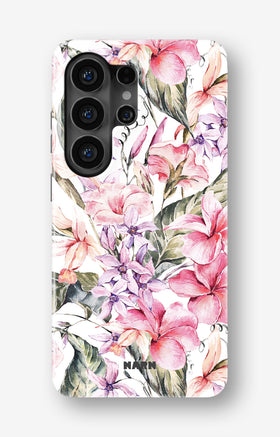 Samsung Galaxy S26 Ultra Tough Case – Watercolor Flowers - View 1