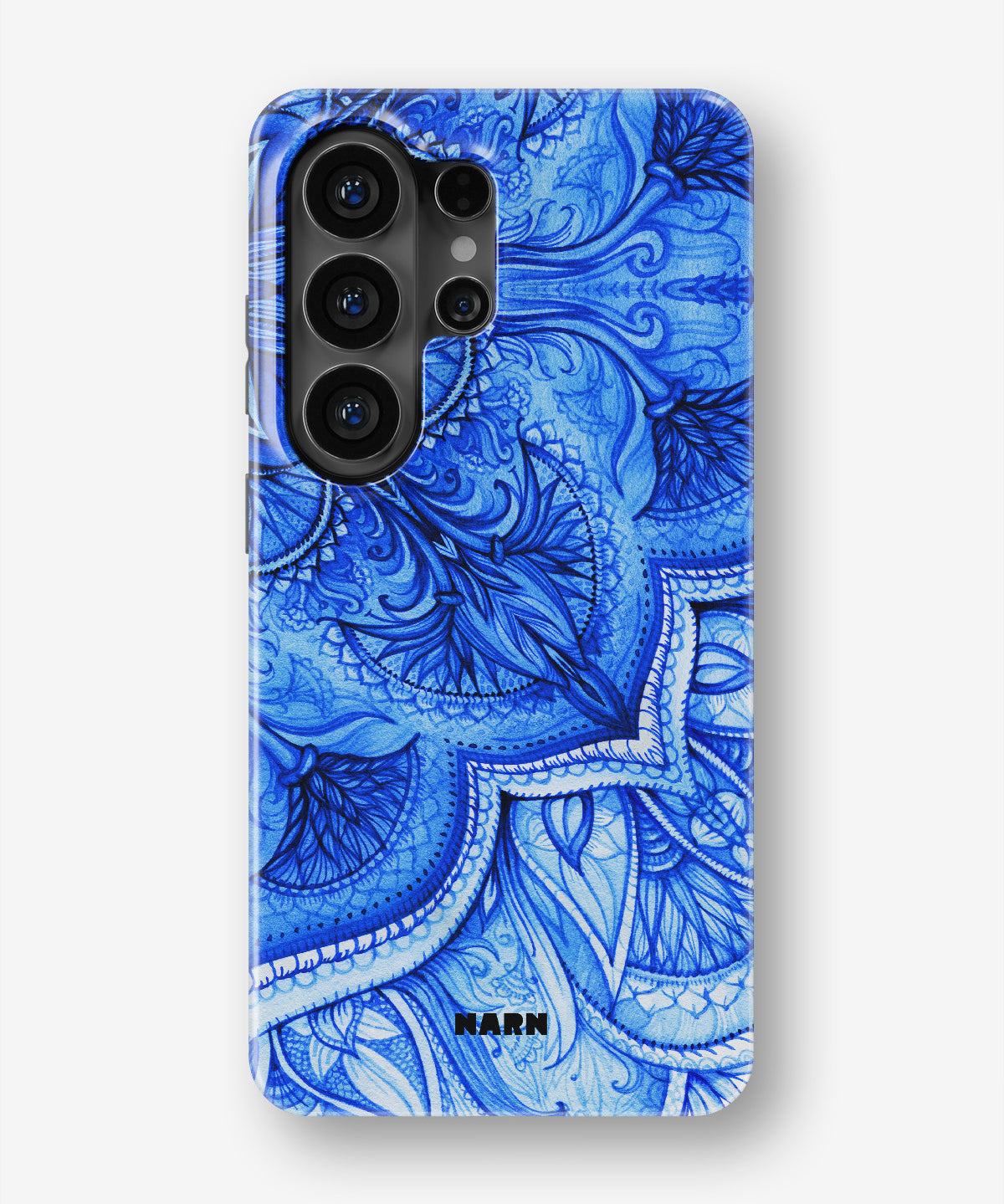Samsung Galaxy S26 Ultra Tough Case – Blue Vintage - View 1