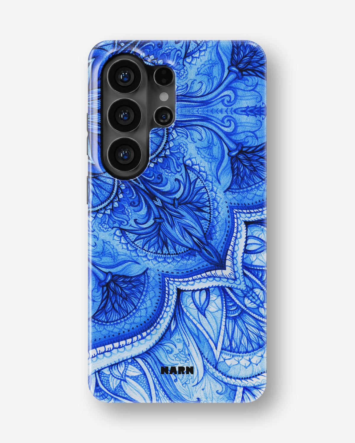 Samsung Galaxy S26 Ultra Tough Case – Blue Vintage - View 1