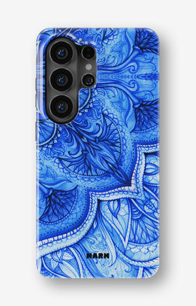 Samsung Galaxy S26 Ultra Tough Case – Blue Vintage - View 1