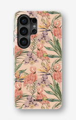 Samsung Galaxy S26 Ultra Tough Case – Flamingos & Flowers - View 1