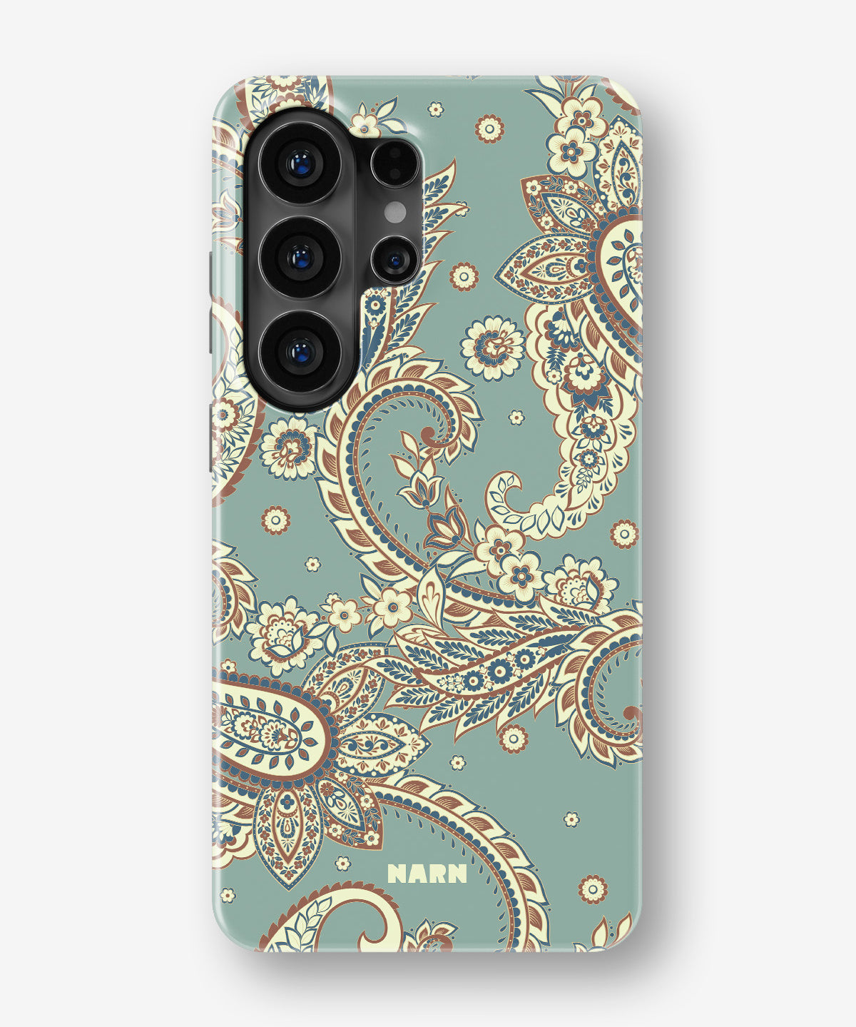 Samsung Galaxy S26 Ultra Tough Case – Paisley Green - View 1