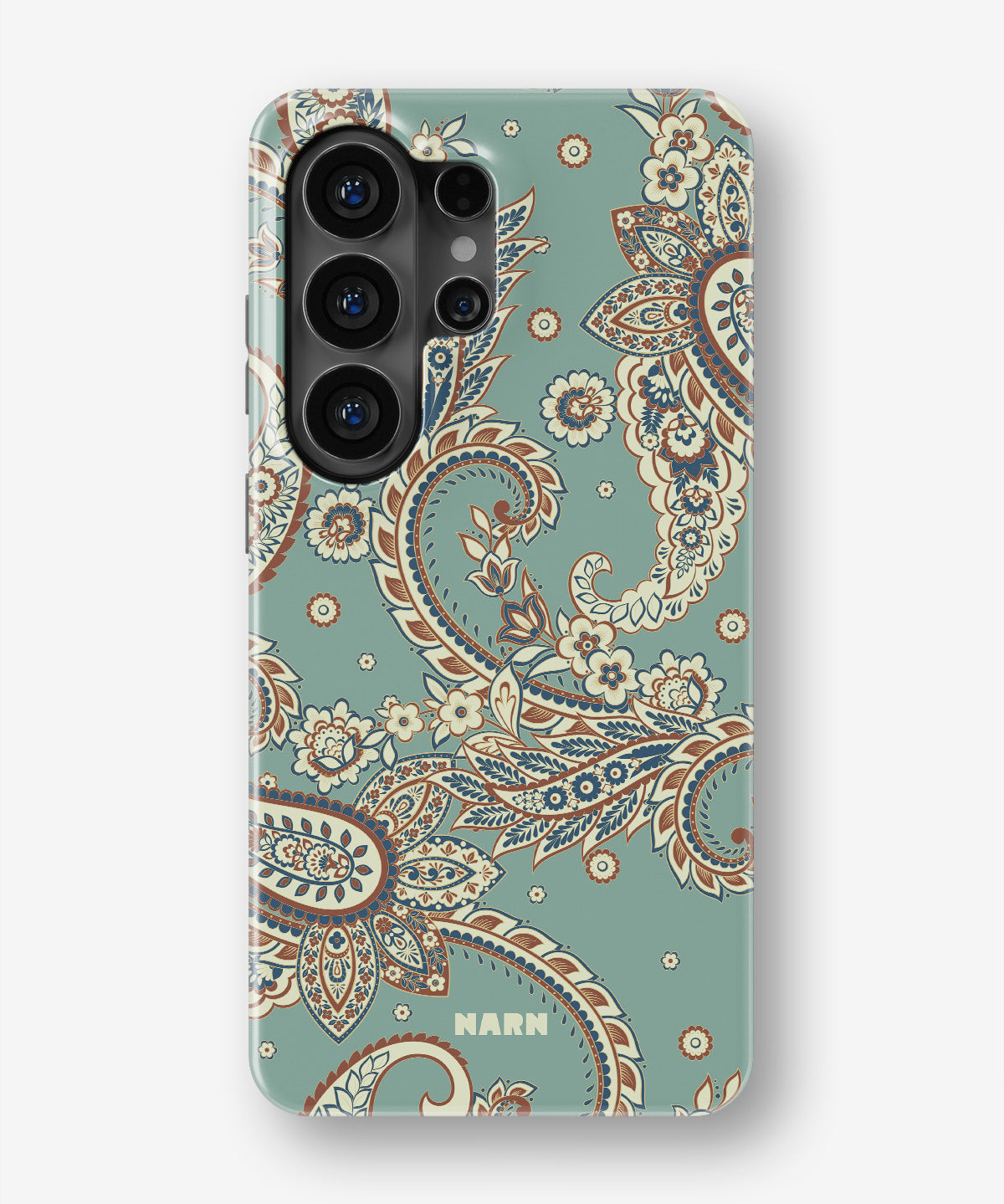 Samsung Galaxy S26 Ultra Tough Case – Paisley Green - View 1
