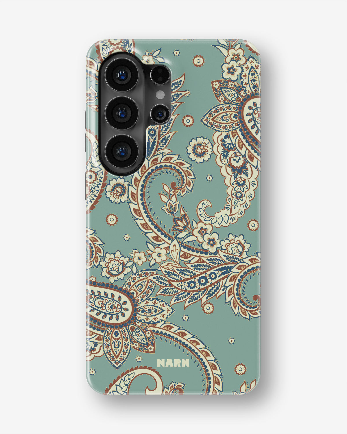 Samsung Galaxy S26 Ultra Tough Case – Paisley Green - View 1