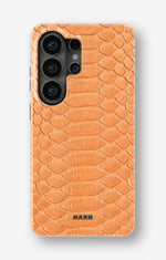 Samsung Galaxy S26 Ultra Tough Case – Orange Snake - View 1